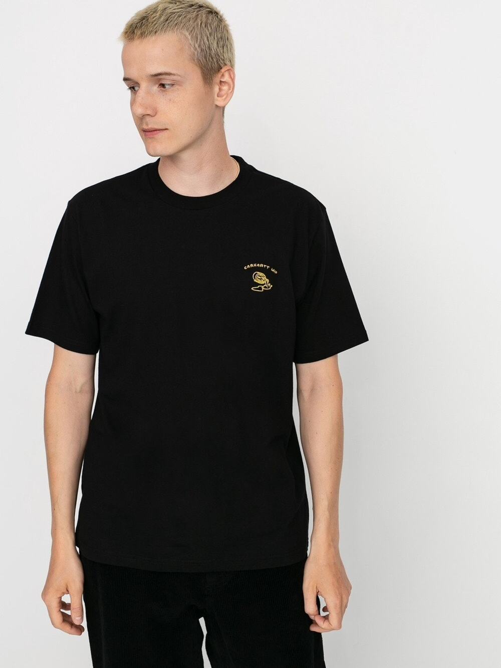 Carhartt WIP Reverse Midas T-Shirt Men's Size Large Black Casual 100% Cotton